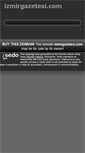 Mobile Screenshot of izmirgazetesi.com