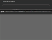Tablet Screenshot of izmirgazetesi.com